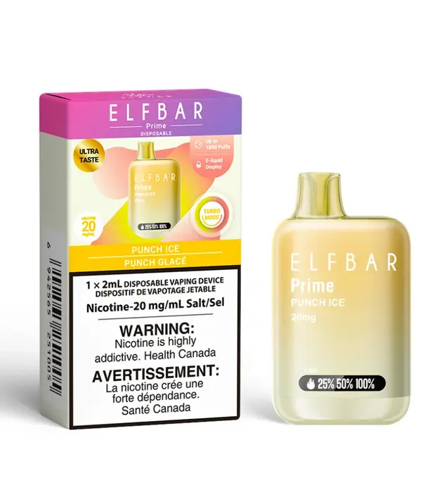 Elf Bar Punch Ice Elfbar 1800 Disposable