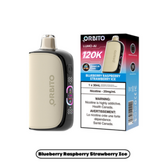 Blueberry Raspberry Strawberry Ice Orbito Lumo AI 120k Rechargeable Disposable