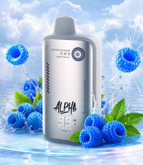 Flavour Beast Bomb Blue Razz Flavour Beast Alpha Light 80k Rechargeable Disposable