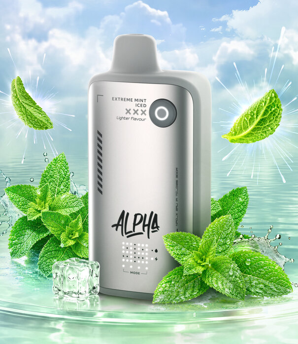Flavour Beast Extreme Mint Ice Flavour Beast Alpha Light 80k Rechargeable Disposable