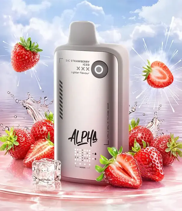 Flavour Beast Sic Strawberry Ice Flavour Beast Alpha Light 80k Rechargeable Disposable
