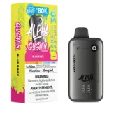 Blue Razz Flavoir Beast Alpha Gushin Series 80k Rechargeable Disposable