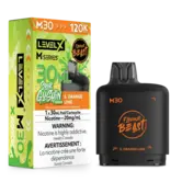 S. Orange Lime Flavour Beast Sour Gushin Level X M-series 120k Disposable  Vape Pod
