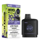 S. Blueberry Grape Flavour Beast Sour Gushin Level X M-series 120k Disposable Vape Pod