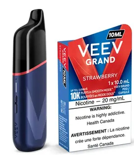 Strawberry Veev Grand 10ml Disposable Vape Pod