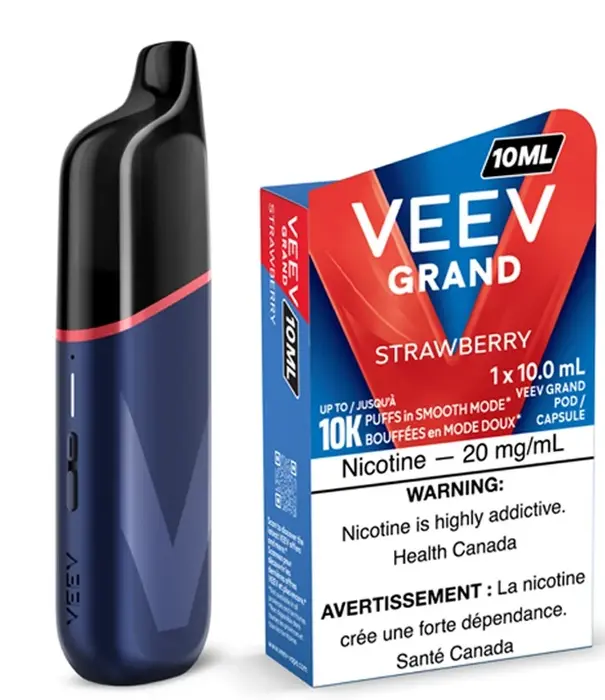 VEEV Strawberry Veev Grand 10ml Disposable Vape Pod