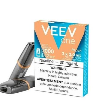 Peach Veev Grand 10ml Disposable Vape Pod