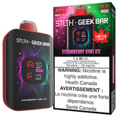 Strawberry STLTH X Geekbar 80k Rechargeable Disposable