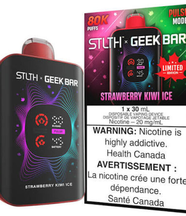 STLTH Strawberry STLTH X Geekbar 80k Rechargeable Disposable