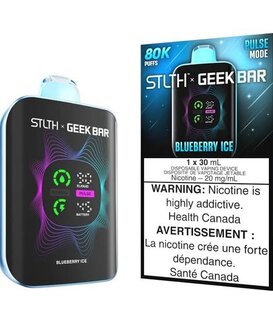 Blueberry Ice STLTH X Geekbar 80k Rechargeable Disposable
