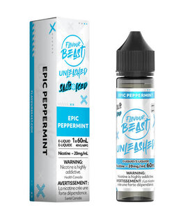 Epic Peppermint Ice 20mg Flavour Beast Unleashed Nic Salt 60ml E-liquid