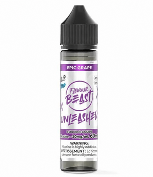 Epic Grape Ice 20mg Flavour Beast Unleashed Nic Salt 60ml E-liquid