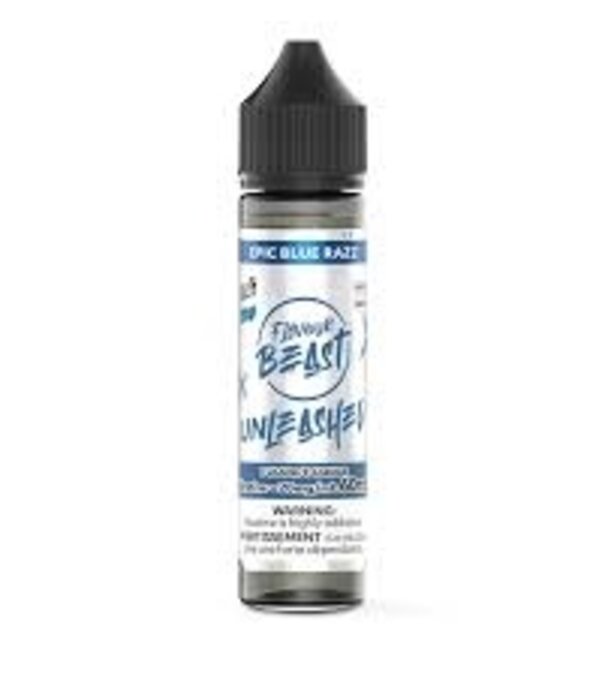 Flavour Beast Epic Blue Razz Ice 20mg Flavour Beast Unleashed Nic Salt 60ml E-liquid