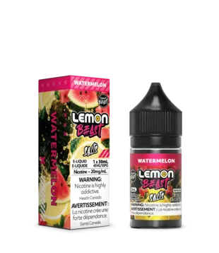 Watermelon 20mg Lemon Beast Nic Salt 30ml E-liquid