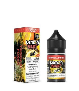 Tropical Punch 20mg Lemon Beast Nic Salt 30ml E-liquid