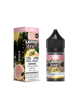 Pink 20mg Lemon Beast Nic Salt 30ml E-liquid