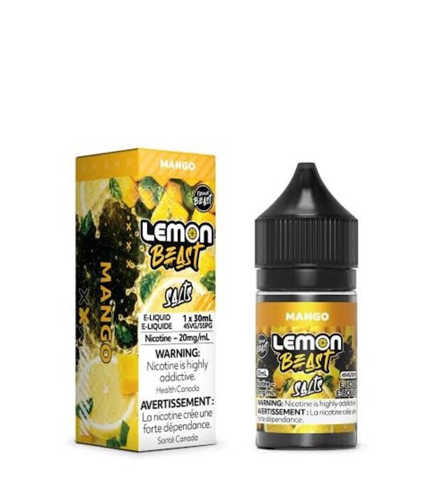 Flavour Beast Mango 20mg Lemon Beast Nic Salt 30ml E-liquid