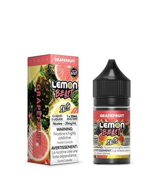 Grapefruit 20mg Lemon Beast Nic Salt 30ml E-liquid