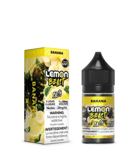 Banana 20mg Lemon Beast Nic Salt 30ml E-liquid