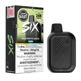 Wild White Grape Ice Flavour Beast Six 24k Rechargeable Disposable