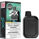 Extreme Mint Ice Flavour Beast Six 24k Rechargeable Disposable
