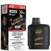 Hakuna Ice Flavour Beast Twelve Monkeys Level X M-Series 120k Disposable Vape Pod