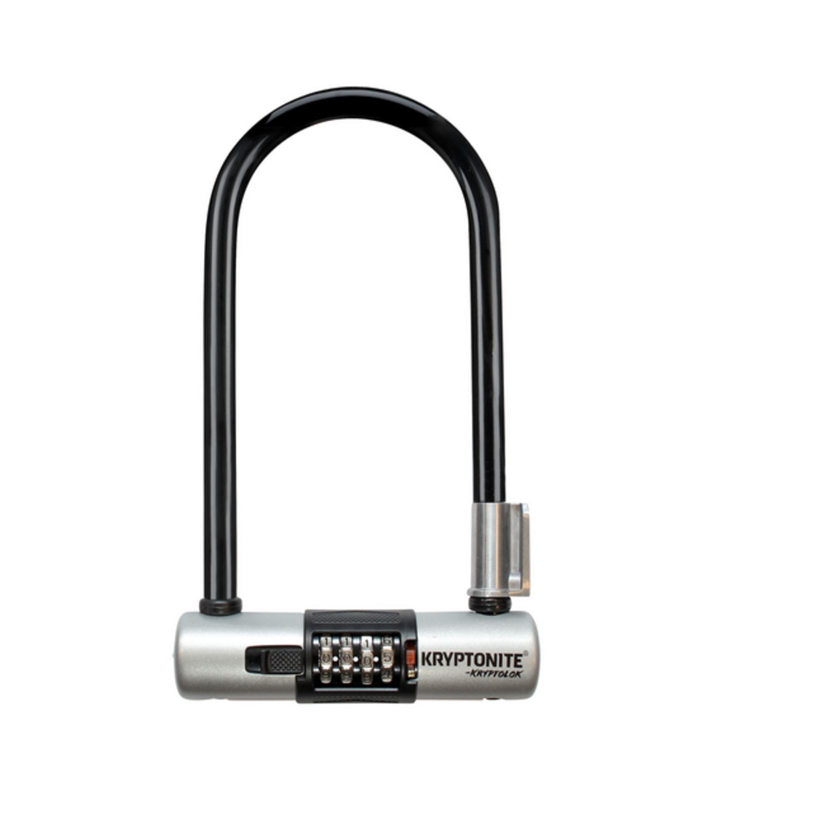 Kryptonite Kryptonite - Kryptolok U-Lock 4 x 9", 4-Digit Combination, Black, Includes bracket