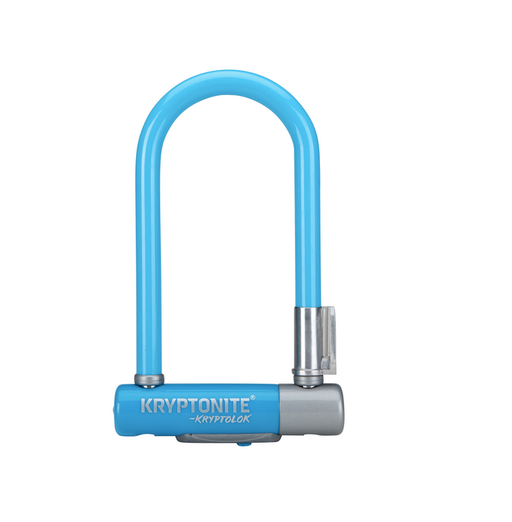 Lock - Kryptonite - Kryptolok U-Lock Mini - 3.25x7 - Light Blue