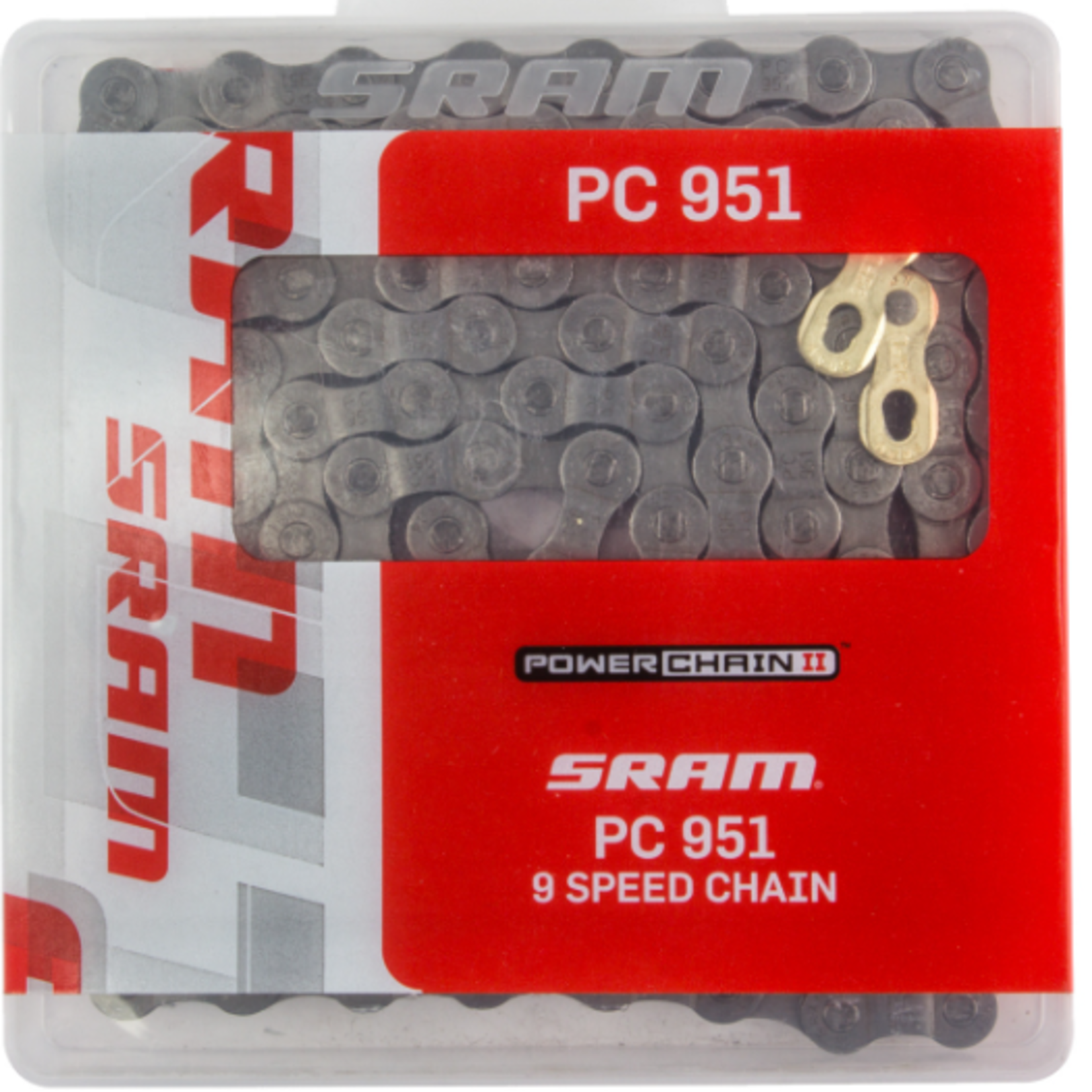 Sram Chain - SRAM - PC-951, 9spd - w/Powerlink