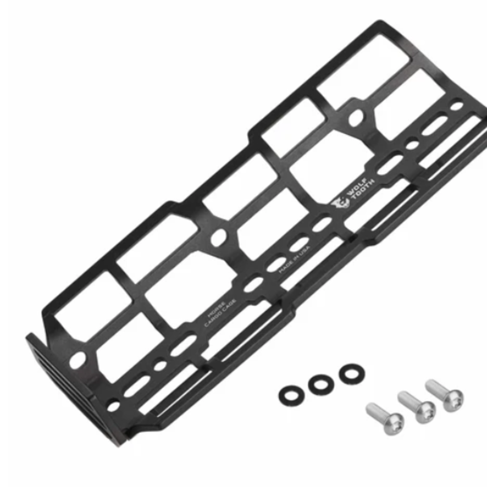 Wolf Tooth Components Wolf Tooth - Morse Cargo Cage - Blk