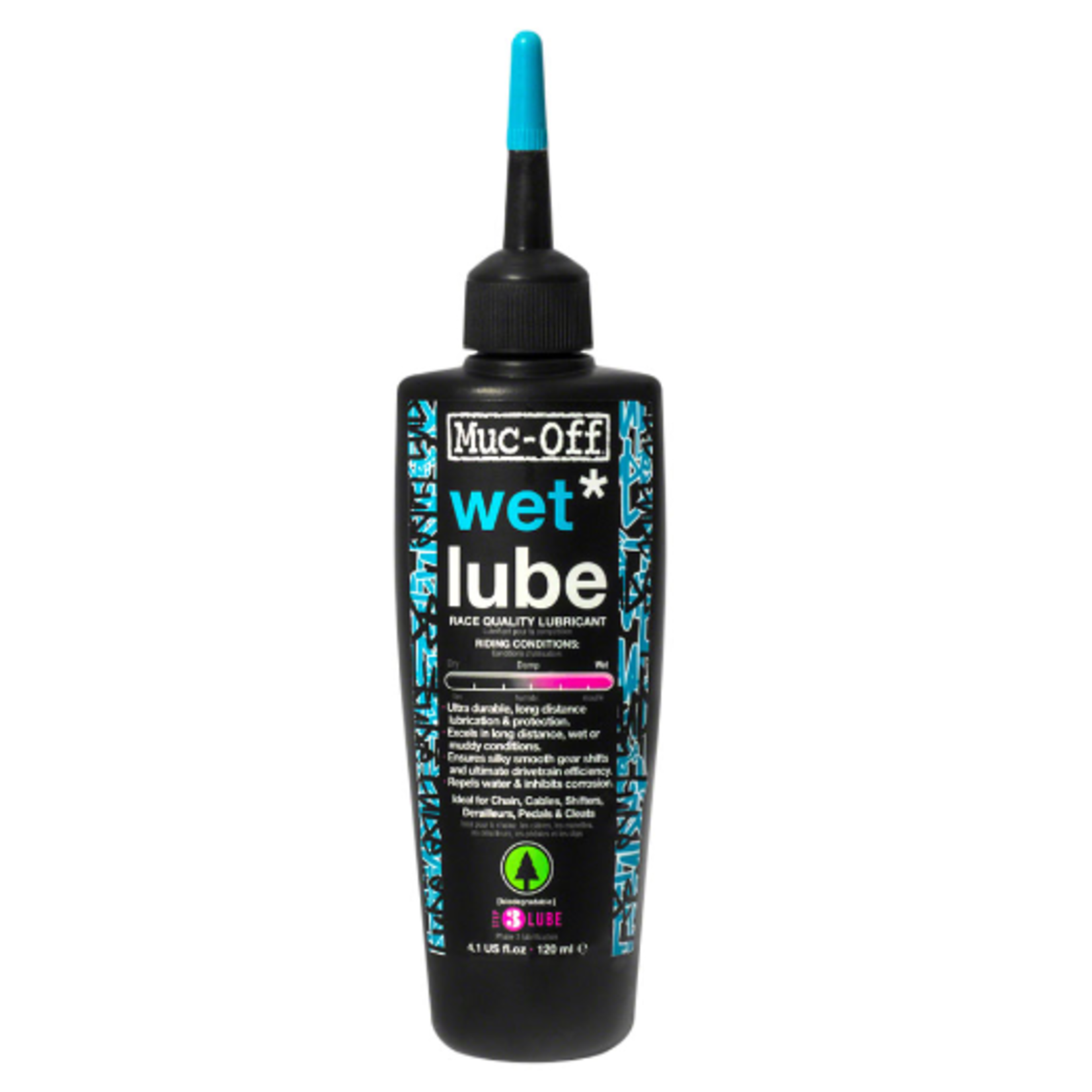 Muc-Off Muc-Off - Bio Wet Lube - 120ml, Drip