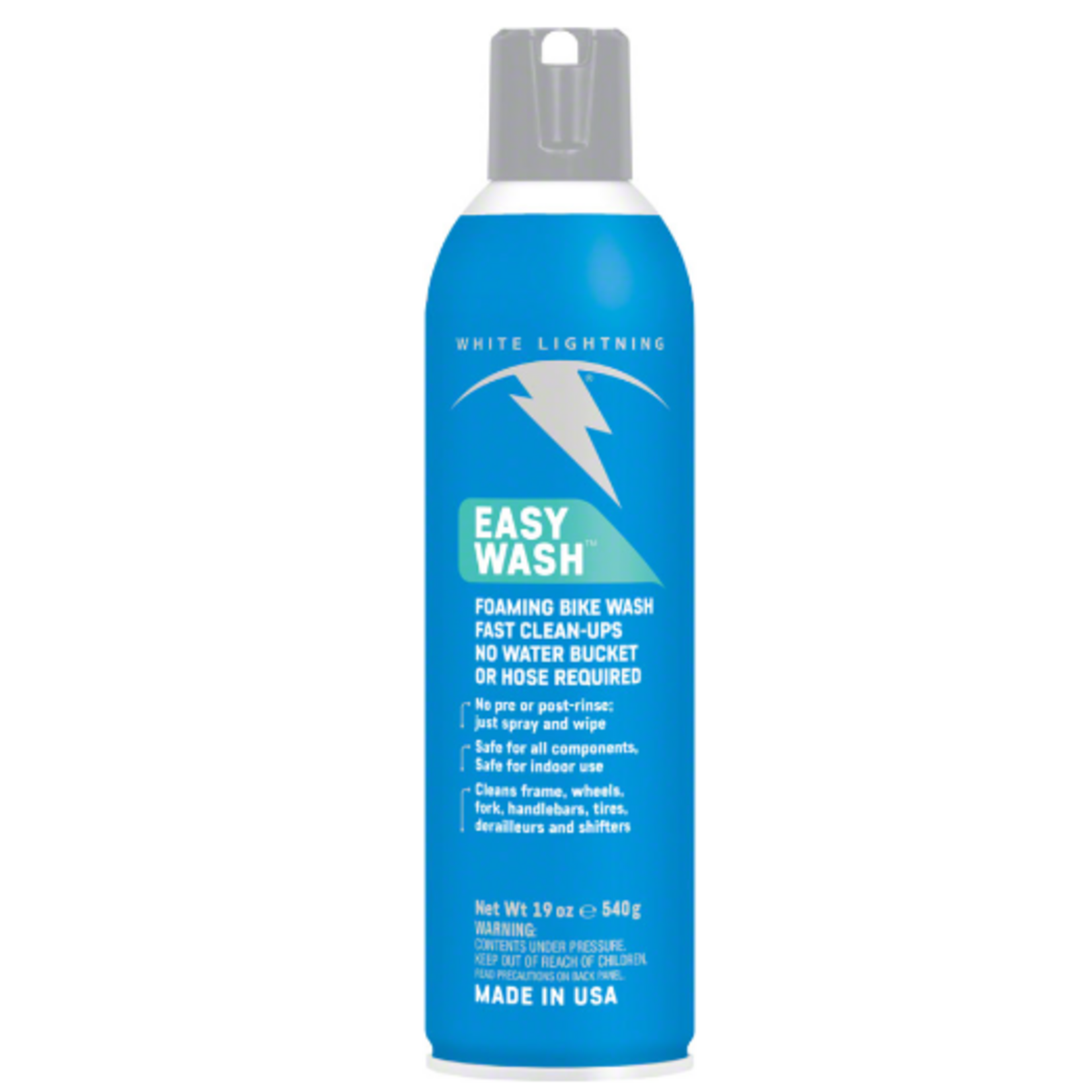 White Lightning White Lightning - Easy Wash Bike Cleaner, 19oz Aerosol