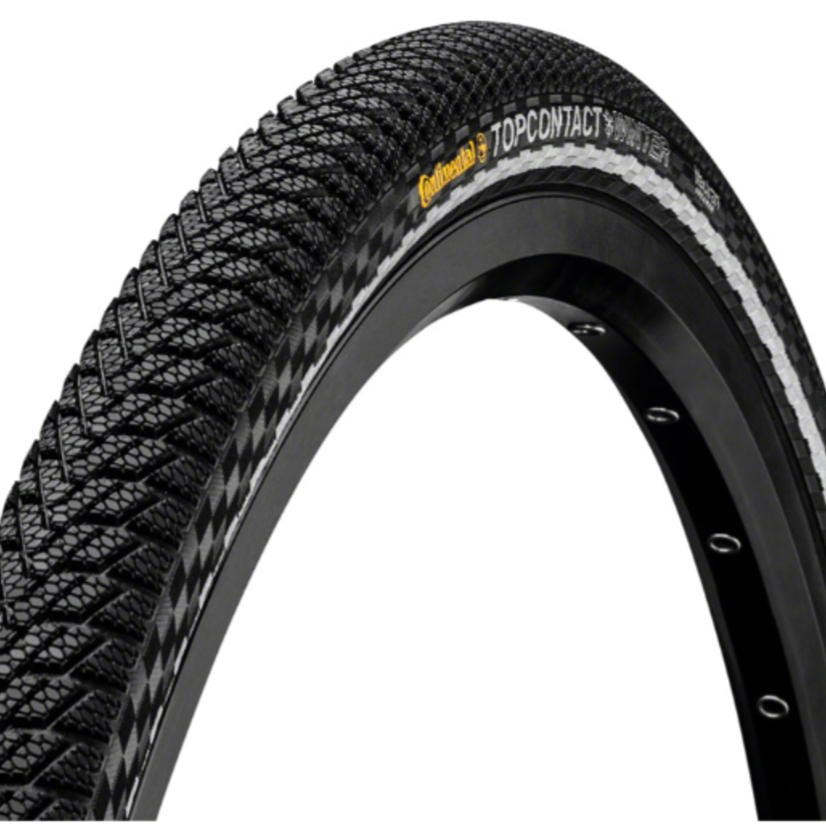 Continental Tire - 26 x 2.0 - Continental - Top Contact Winter II Clincher, Folding, Black