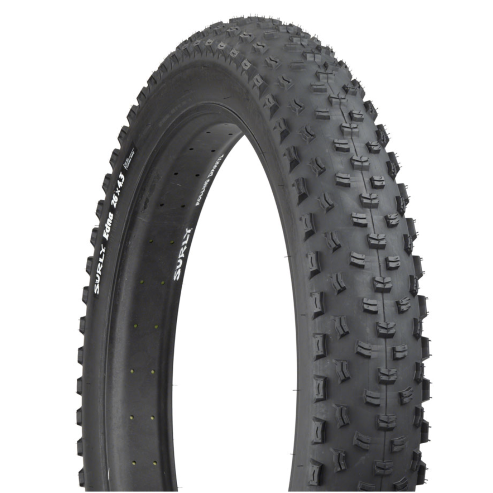Surly Tire - 26 x 4.3 - Surly - Edna - Tubeless, Folding, Black, 60tpi