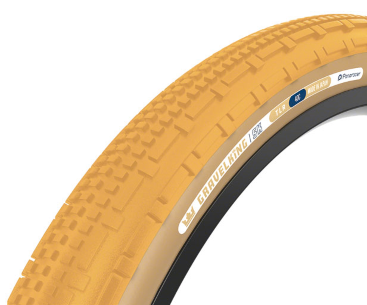 Panaracer Gravelking SK Tubeless Reifen 700C X 26 - Für Gravel, Mit TuffTex-Karkasse, Schwarz