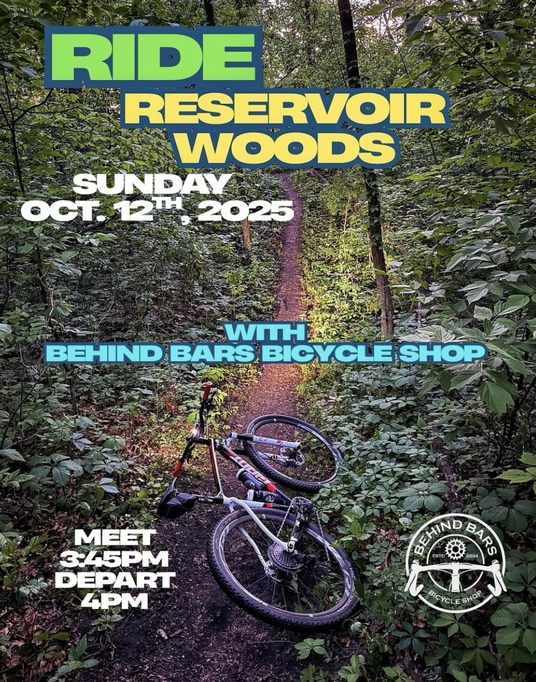 Reservoir Woods Ride!