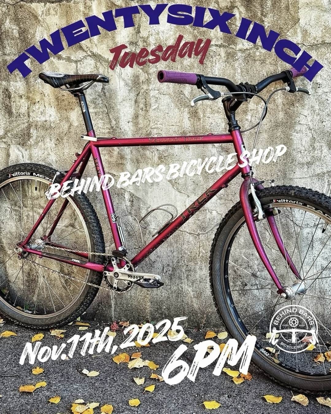 Twenty-Six Inch Tuesday 11/11