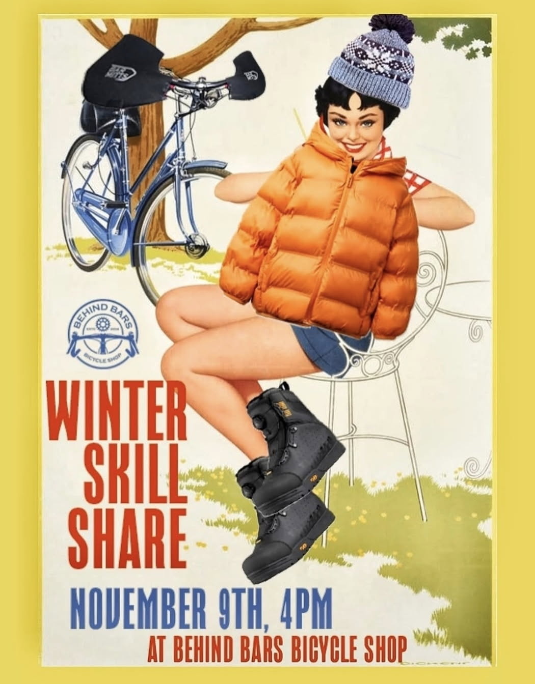 Winter Skill Share! November 9th!
