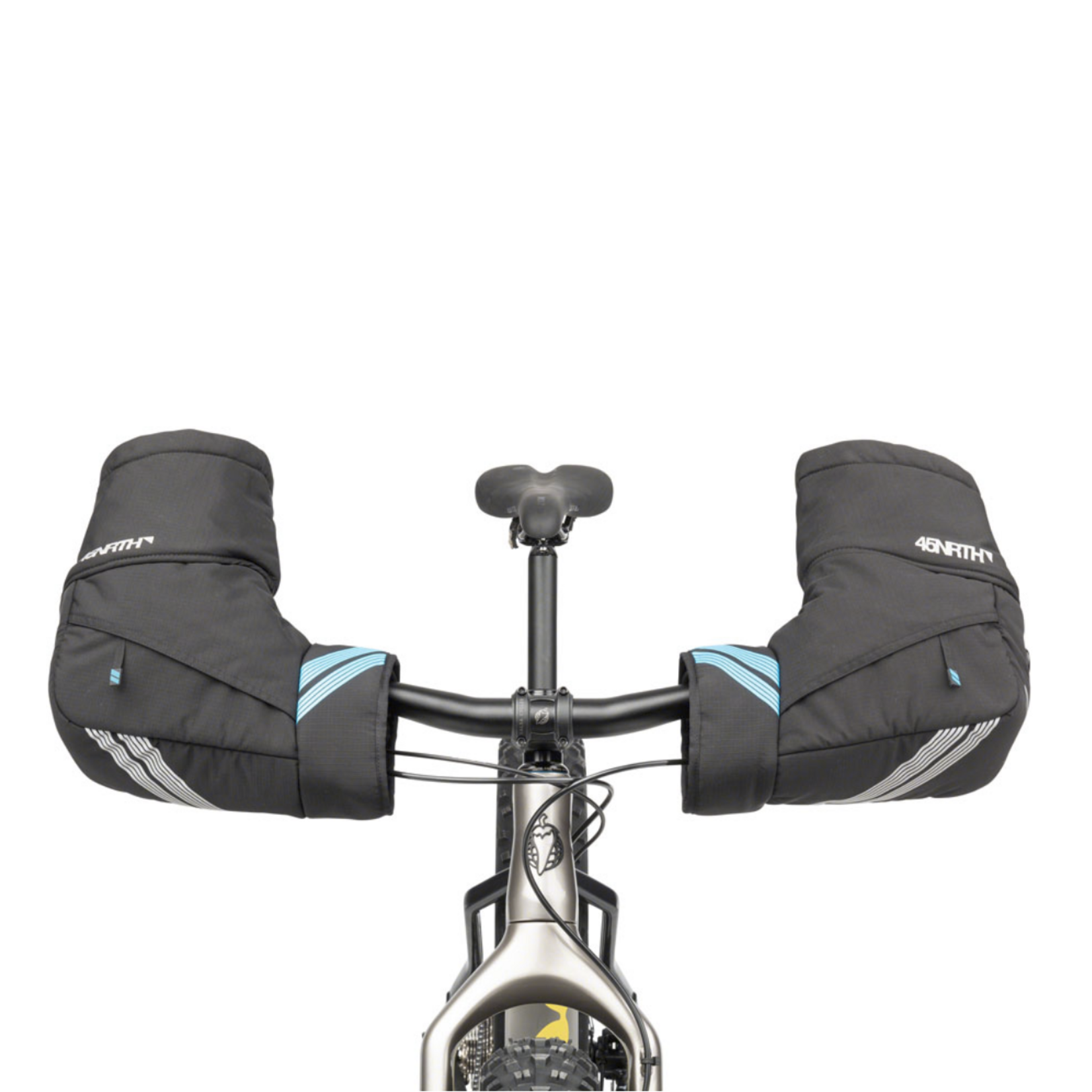 45NRTH 45NRTH Cobrafist Flat Bar Pogies - Black