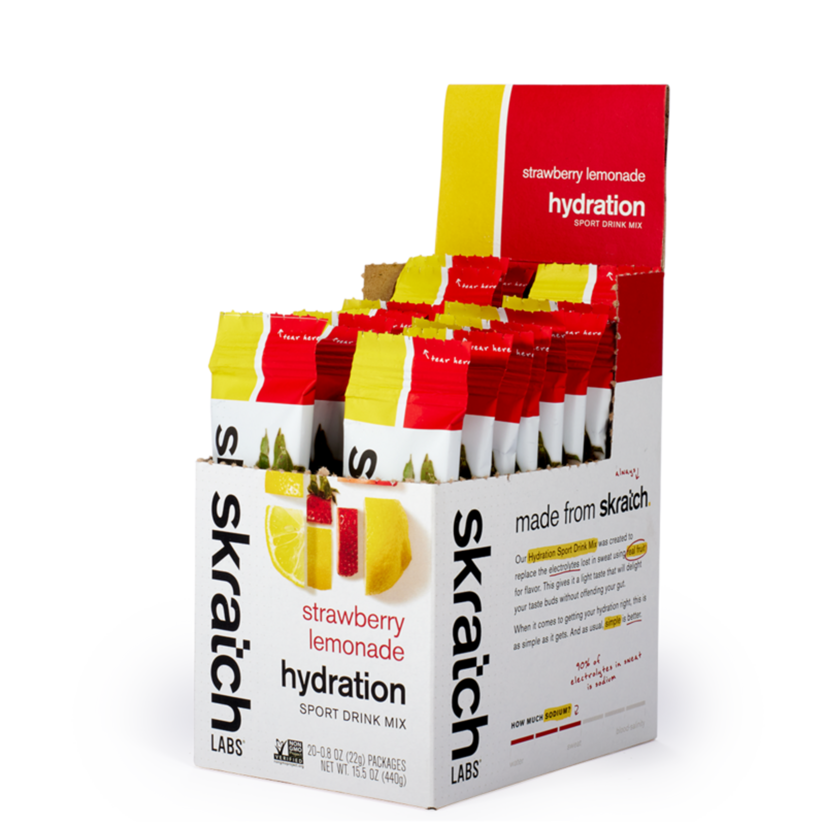 Skratch Labs Skratch Labs Hydration Sport Drink Mix - Strawberry Lemonade - Single