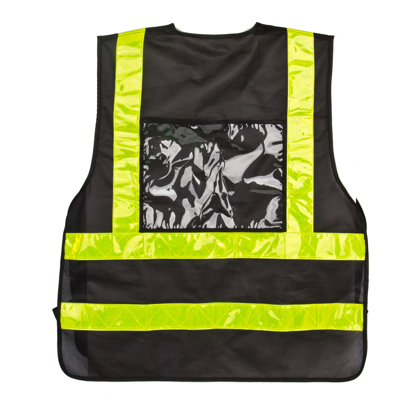 Sunlite Sunlite - Safety Vest - Delivery w/ ID & Logo Holder - Black