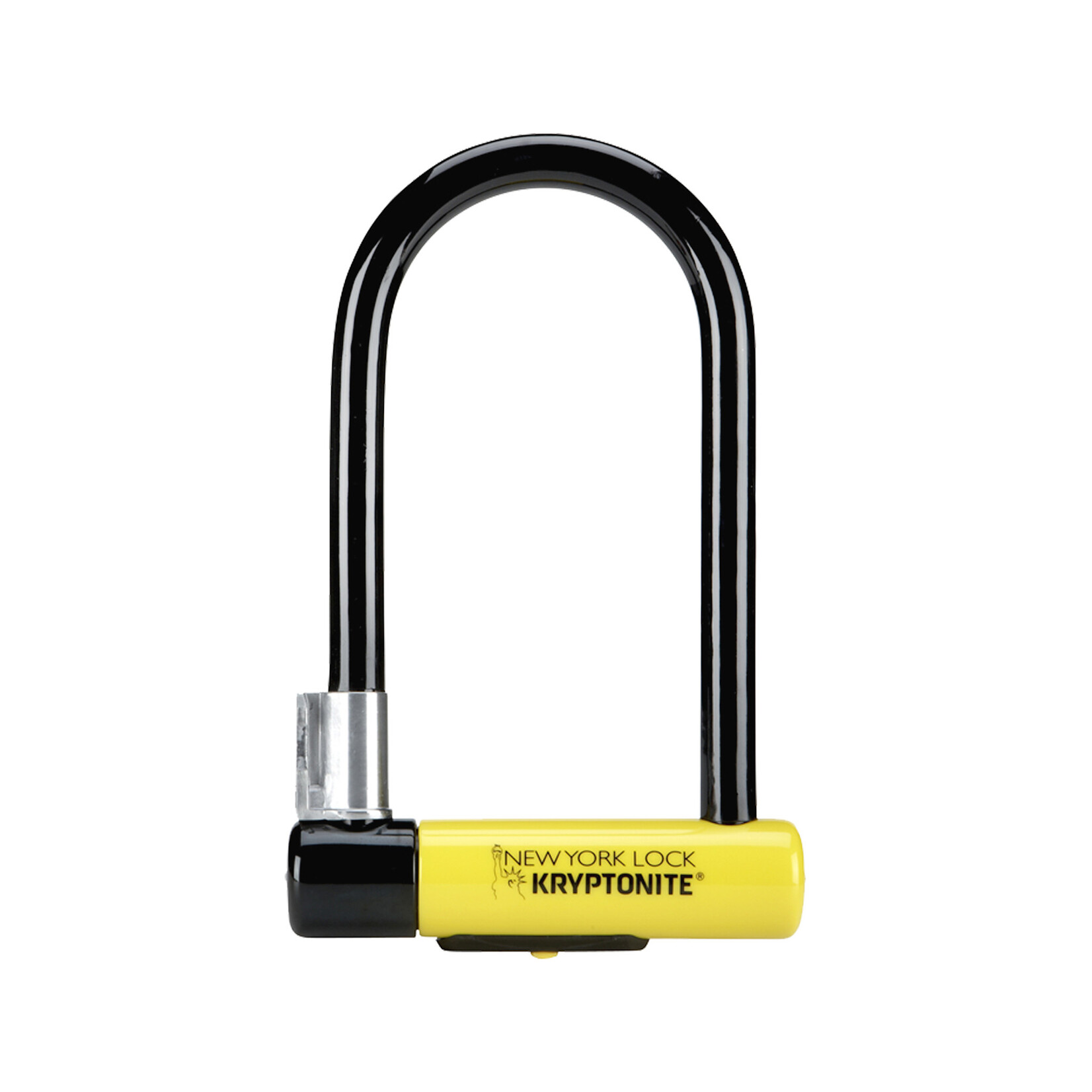 Kryptonite Kryptonite - New York - U-Lock - 4 x 8", Keyed, Black, Includes bracket
