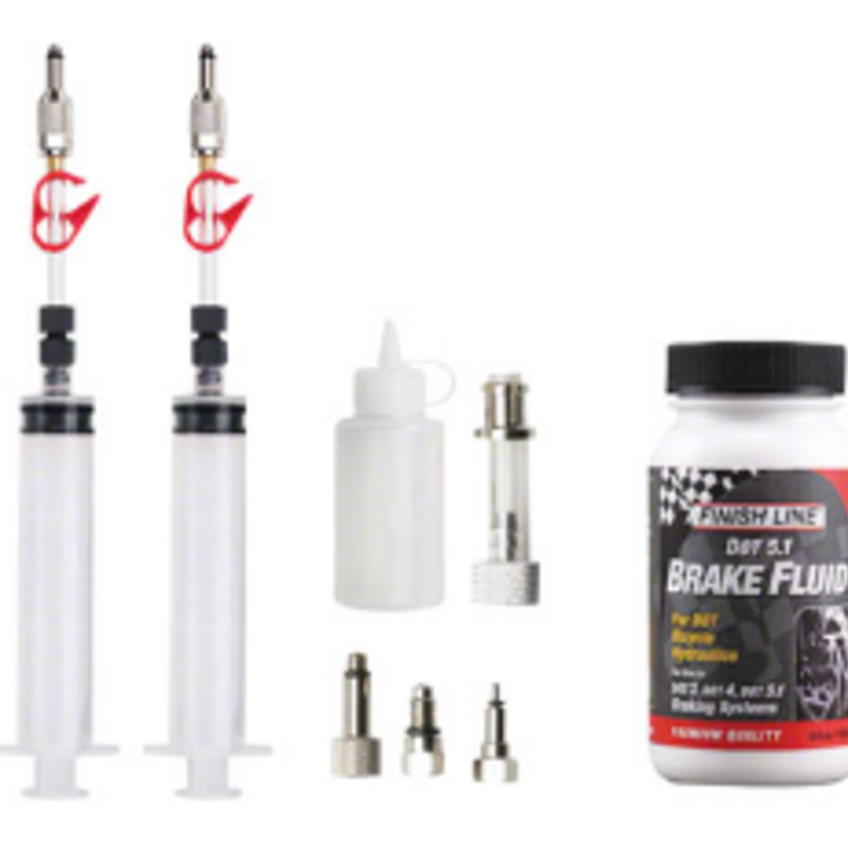 Jagwire Jagwire - Pro DOT Bleed Kit - With Finish Line DOT 5.1 Fluid