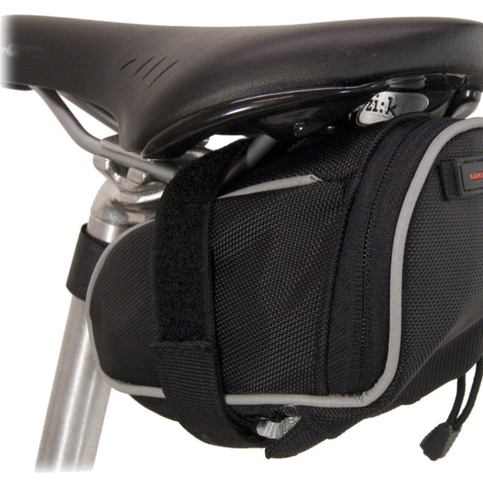 Banjo Brothers Banjo Brothers Seat Bag Deluxe: MD, Black