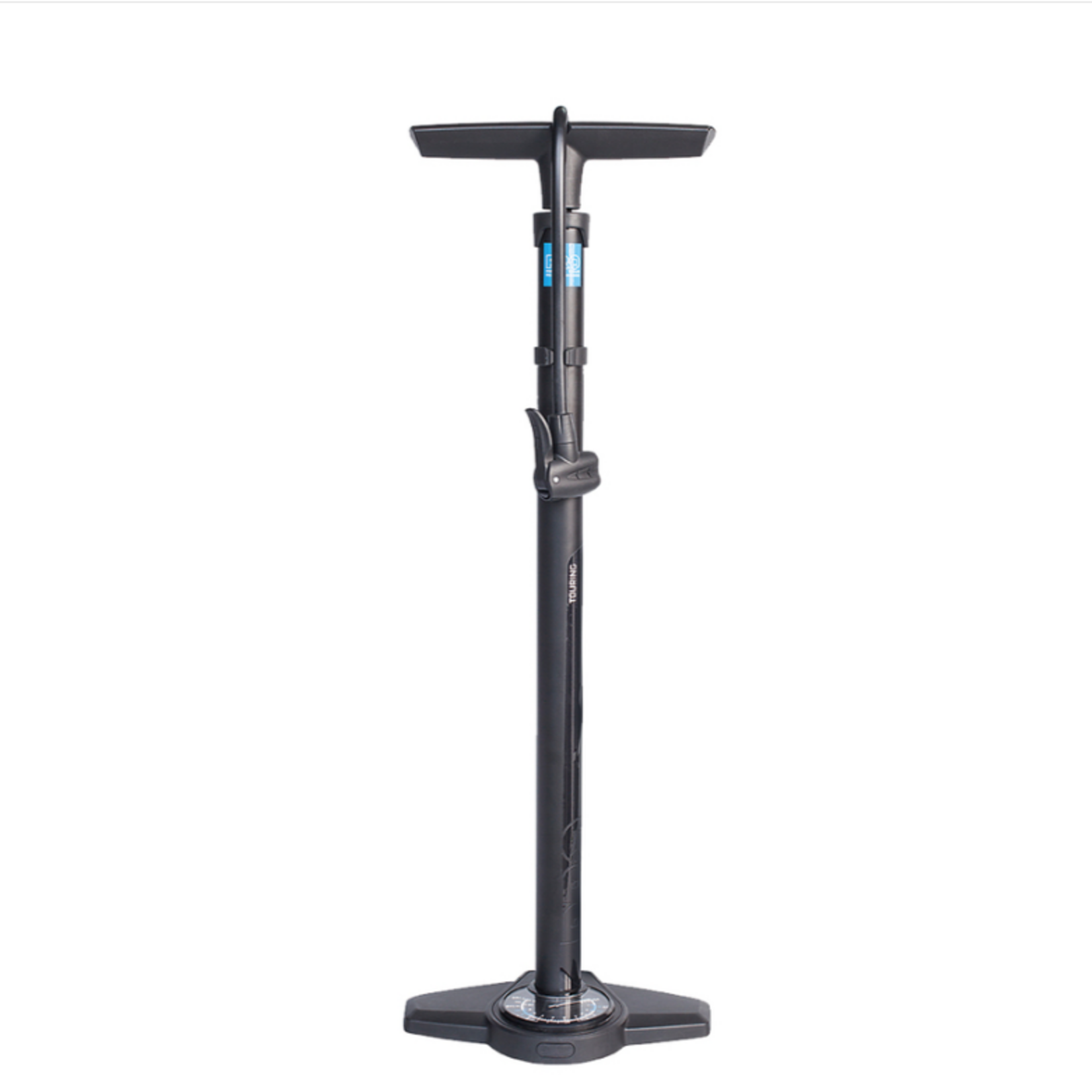 Shimano Pro - Floorpump Touring Black with Integrated Gauge