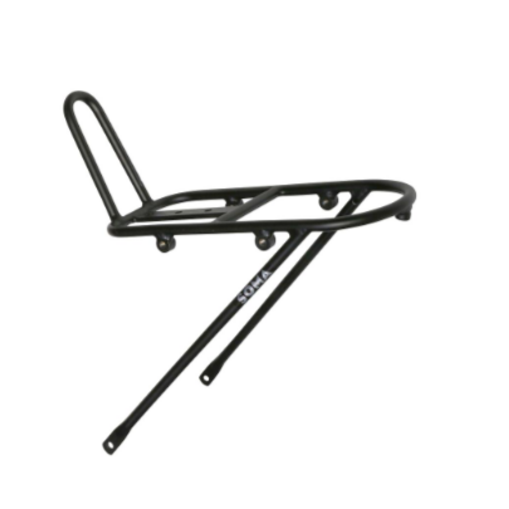 Soma Soma Rack Mini Champs-Elysees Stainless Front - 130mm Width - Black