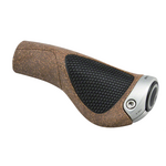 Ergon Ergon GP1 BioKork Grips - Lock-On, Large, Black/Tan