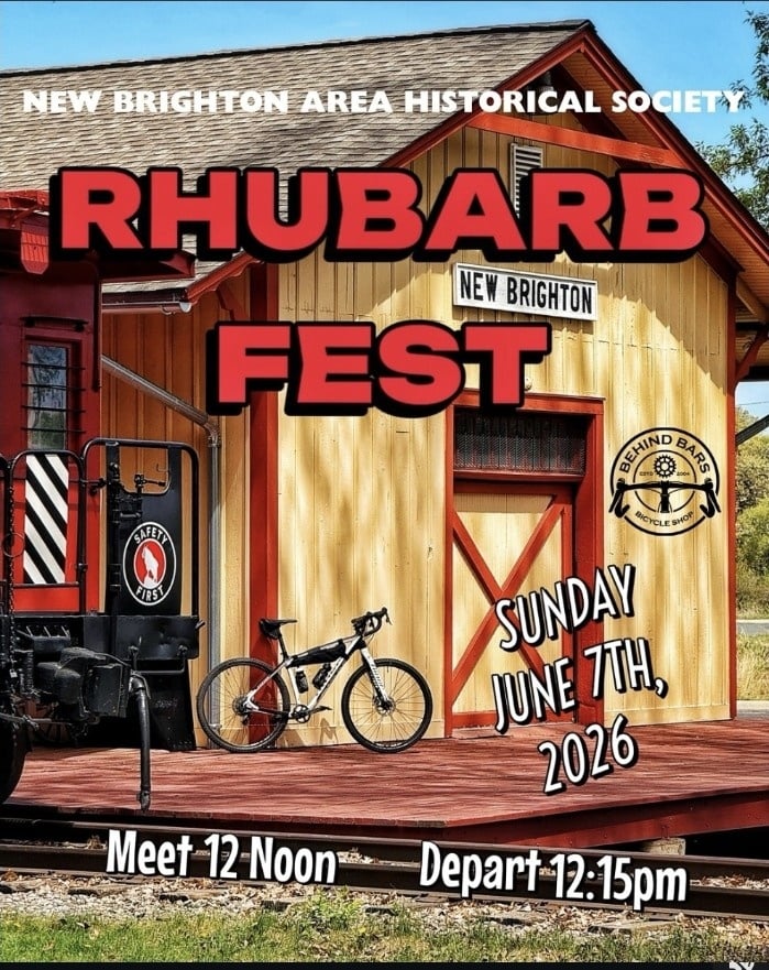 Ride to the RHUBARB FEST!