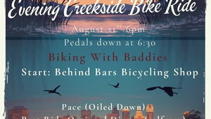Evening Creekside Bike Ride w/ Biking w/ Baddies!