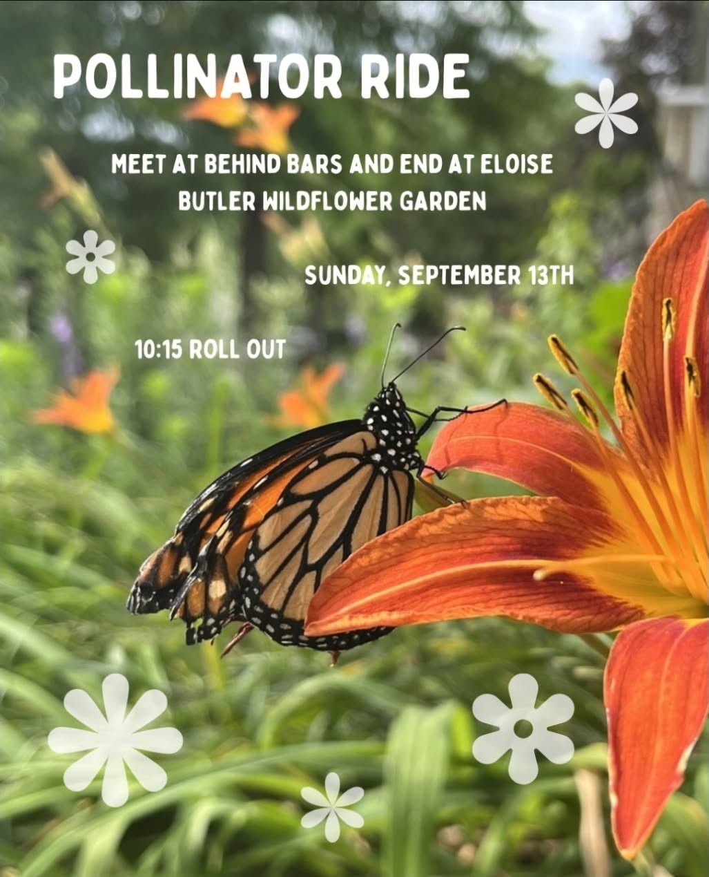 Pollinator Ride w/ Team Recess!